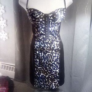 Guess satin corsette dress